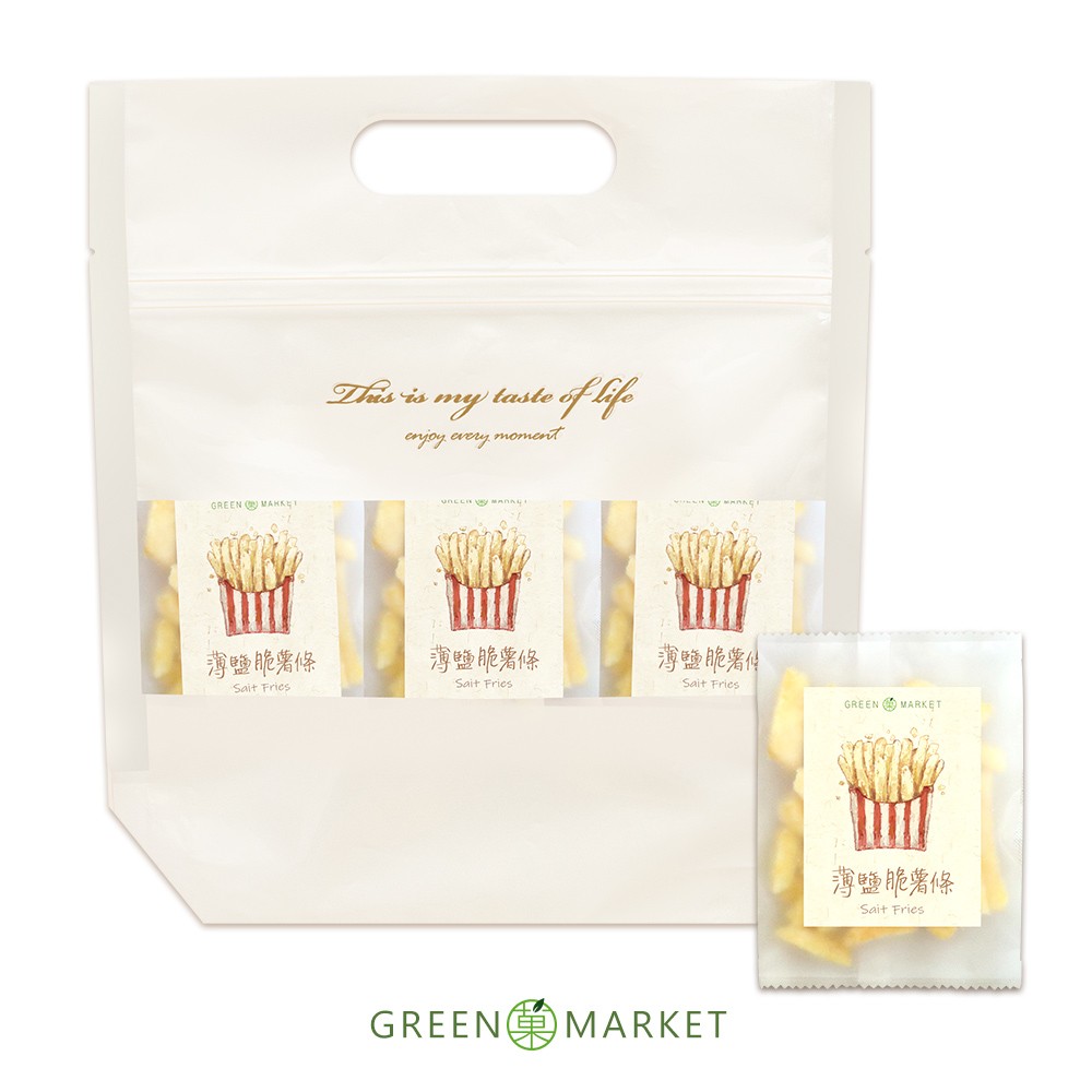 薄鹽脆薯-隨身點心袋-25gX8入