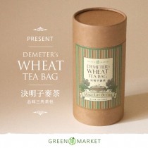 狄蜜特的麥穗 - 決明麥茶 12入罐裝 (三角茶包)